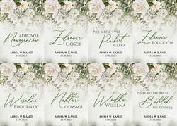 Naklejki na butelki Eliza - wzór 3