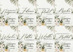 Naklejki na butelki Eliza - wzór 4