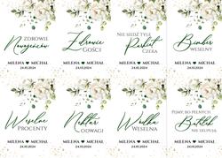 Naklejki na butelki Emilia - wzór 3