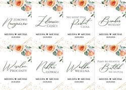 Naklejki na butelki Emilia - wzór 5