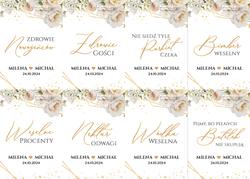 Naklejki na butelki Emilia - wzór 6