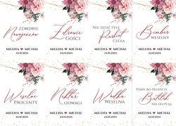 Naklejki na butelki Emilia - wzór 8