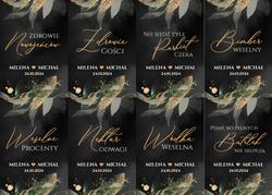 Naklejki na butelki Emilia - wzór 10