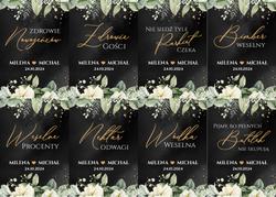 Naklejki na butelki Emilia - wzór 12