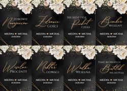 Naklejki na butelki Emilia - wzór 14