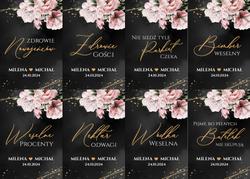 Naklejki na butelki Emilia - wzór 15