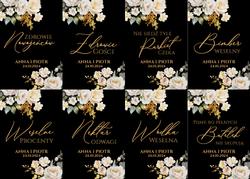 Naklejki na butelki Ingrid - wzór 2