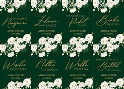 Naklejki na butelki Ingrid - wzór 6