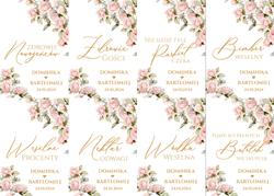 Naklejki na butelki Ingrid - wzór 7