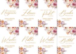 Naklejki na butelki Ingrid - wzór 9