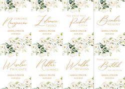 Naklejki na butelki Ingrid - wzór 12