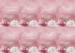 Naklejki na butelki Irelia - wzór 3