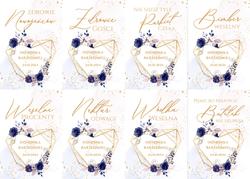 Naklejki na butelki Adela - wzór 3