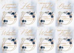 Naklejki na butelki Stella - wzór 8