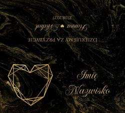 Winietki na stół Marmurkowa- wzór 5