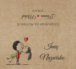 Winietki na stół Ludki - wzór 20