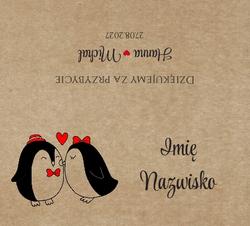 Winietki na stół Ludki - wzór 23