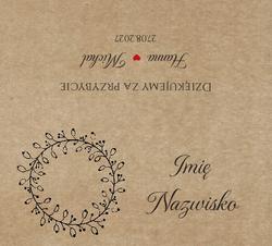 Winietki na stół Nastia - wzór 11