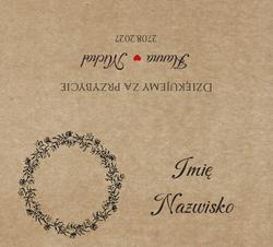 Winietki na stół Nastia - wzór 13