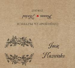 Winietki na stół Nastia - wzór 16