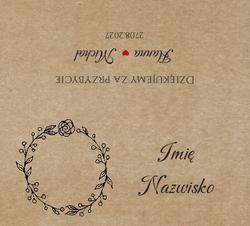 Winietki na stół Nastia - wzór 21