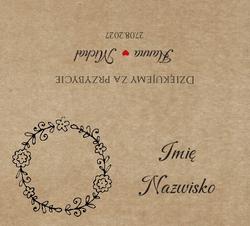 Winietki na stół Nastia - wzór 23