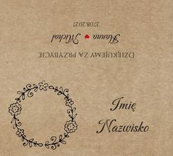 Winietki na stół Nastia - wzór 23