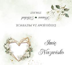 Winietki na stół Dalia - wzór 5