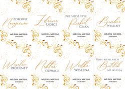 Naklejki na butelki Ariana - wzór 1