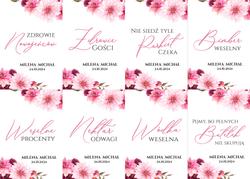 Naklejki na butelki Amanda - wzór 8