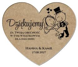 Magnesy z podziękowaniem Ludki - wzór 16