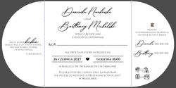 Zaproszenia Dafne - wzór 3