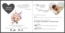 Zaproszenia Serafina - wzór 3