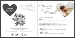 Zaproszenia Serafina - wzór 5