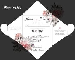 Zaproszenia Ewelina - wzór 4