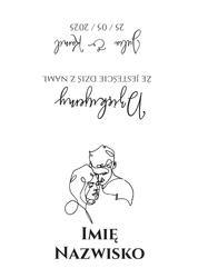 Złocone winietki Freja - wzór 1