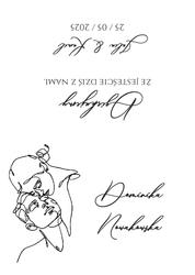 Złocone winietki Freja - wzór 3