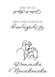 Złocone winietki Freja - wzór 4