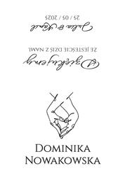 Złocone winietki Freja - wzór 6