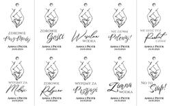 Złocone zawieszki Freja - wzór 1