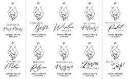 Złocone zawieszki Freja - wzór 1