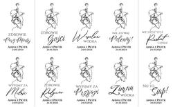 Złocone zawieszki Freja - wzór 3