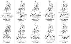 Złocone zawieszki Freja - wzór 4