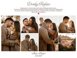 Podziękowania dla Rodziców - wzór 11