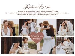 Podziękowania dla Rodziców - wzór 12