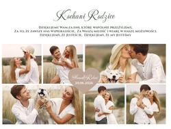 Podziękowania dla Rodziców - wzór 13