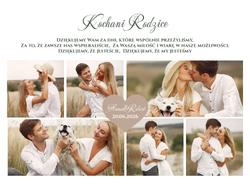 Podziękowania dla Rodziców - wzór 5