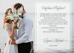 Podziękowania dla Rodziców - wzór 9