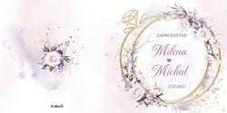 Zaproszenia Stella - wzór 8 prz&oacute;d