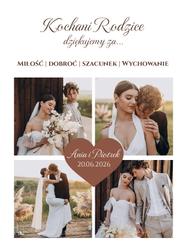 Podziękowania dla Rodziców - wzór 10